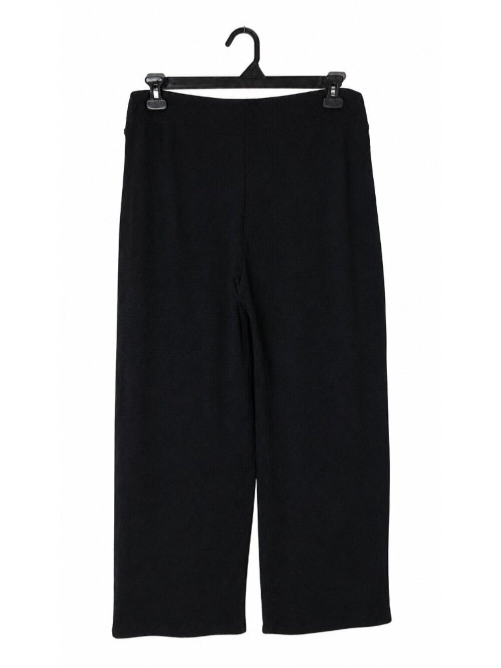 Black Wide-Leg Pants Women’s Casual Relaxed Fit - Picture 2 of 2